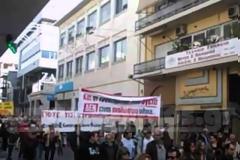 Με 3 συγκεντρώσεις, πορείες και συμβολική κατάληψη της Εφορίας, απάντησαν οι Βολιώτες [video]
