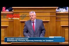 Μ. ΧΑΡΑΚΟΠΟΥΛΟΣ: ΚΟΛΛΗΜΕΝΗ ΣΤΟ ''ΟΧΙ ΣΕ ΟΛΑ'' Η ΒΕΛΟΝΑ ΤΟΥ ΣΥΡΙΖΑ