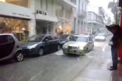 Σε «λιμνοθάλασσα» μετατράπηκε το μεγαλύτερο μέρος του Δήμου Καλαμάτας