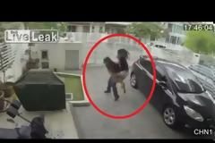 Γυναίκα έσπασε στο ξύλο τον τσαντάκια !