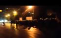 ΤΩΡΑ: Δυνάμεις των ΜΑΤ κρατούν τους αντιεξουσιαστές στην Εγνατία