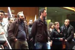 ΤΩΡA: Ντου του ΠΑΜΕ στο CEDEFOP στη Θεσσαλονίκη [video]