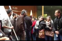 ΤΩΡA: Ντου του ΠΑΜΕ στο CEDEFOP στη Θεσσαλονίκη [video]