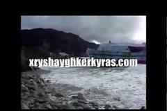 Δουλεμπορικό προσάραξε νύχτα σε ερημική παραλία της Κέρκυρας [Video]