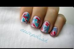 Εντυπωσιακά Marble Nails στο λεπτό!