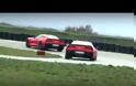 4 λεπτά δράσης με πρωταγωνίστριες τρεις Corvette Stingray!!!!