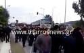 Έκλεισαν την Εθνική Οδό εργαζόμενοι του Νοσοκομείου Καλαμάτας
