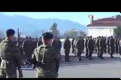 Η ορκωμοσία των νεοσυλλέκτων οπλιτών της 2013 ΣΤ’ ΕΣΣΟ στα Γρεβενά [video]