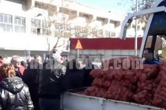 Πανζουρλισμός για τρόφιμα «Χωρίς Μεσάζοντες» στην Ξάνθη [video]