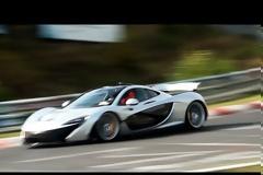 Η McLaren P1 στην πίστα Nurburgring
