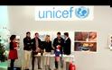 Ο ΟΛΥΜΠΙΑΚΟΣ ΣΤΟΝ ΤΗΛΕΜΑΡΑΘΩΝΙΟ ΤΗΣ UNICEF (ΒΙΝΤΕΟ & ΡΗΟΤΟ)