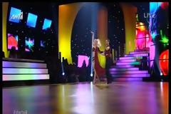 Η εμφάνιση της Ευαγγελίας Αραβανή στο 8ο live του «Dancing»! (Video)