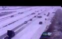 Ασύλληπτη καραμπόλα με 40 αυτοκίνητα στις ΗΠΑ [video]