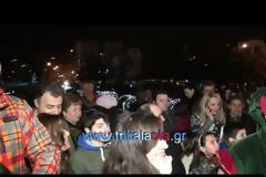 Χιλιάδες Τρικαλινοί στην υποδοχή του 2014