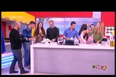 Χαμός στο «Πρωινό Mou»: Αυτό και αν ήταν ατύχημα [video]