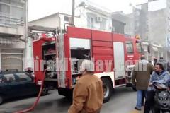 Τυλίχθηκε στις φλόγες ψητοπωλείο στο κέντρο της Ξάνθης