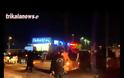 Σφοδρή σύγκρουση επιβατικών οχημάτων με τρεις τραυματίες στα Τρίκαλα