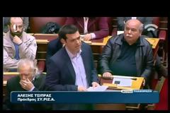 ΑΝΤΙΠΑΡΑΘΕΣΗ ΣΤΟΥΡΝΑΡΑ-ΤΣΙΠΡΑ ΣΤΗ ΒΟΥΛΗ (VIDEO)