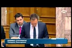 ΑΝΤΙΠΑΡΑΘΕΣΗ ΣΤΟΥΡΝΑΡΑ-ΤΣΙΠΡΑ ΣΤΗ ΒΟΥΛΗ (VIDEO)