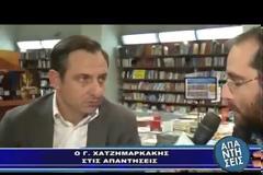 Γ. Χατζημαρκάκης: Η τρόικα τελείωσε, πρέπει να φύγει [video]