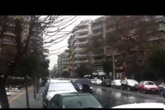 Δείτε VIDEO & ΦΩΤΟ από το χιονισμένο κέντρο της Θεσσαλονίκης!