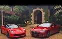 Tesla Model S P85 εναντίον Corvette C7 Z51