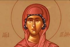 Εορτή της Αγίας Αγάθης