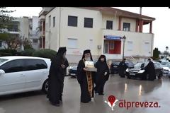 Η Πρέβεζα υποδέχθηκε το Ιερό Λείψανο του Αγίου Ιερομάρτυρος Χαραλάμπους [video]