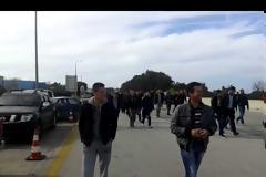 Πάτρα: Ολοκληρώθηκε η κινητοποίηση των αγροτών στα διόδια του Ρίου - Ανοιξαν τις μπάρες [Video - Photos]