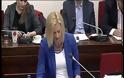 Ομιλία της Ραχήλ Μακρή στην Επιτροπή Παραγωγής και Εμπορίου