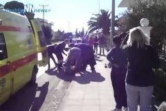 Ναύπακτος: Απίστευτο τροχαίο στο κέντρο της πόλης-  Νεκρός 33χρονος δικυκλιστής- Η μοτισκλέτα σφηνώθηκε ανάμεσα σε κολόνα φωτισμού και μαντρότοιχο