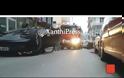 Απίστευτο ατύχημα στο Κέντρο της Ξάνθης. Η BMW χτύπησε 3 αμάξια και αναποδογύρισε! [video]