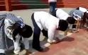 Ευτραφές αγοράκι με ζαβολιές σε αγώνα δρόμου