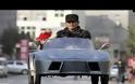 Έφτιαξε Lamborghini για να πηγαίνει τον εγγονό του στο σχολείο! [photos&video]
