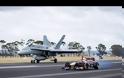 Το νέο μονοθέσιο της Red Bull τα βάζει με ένα… F-18 Hornet!