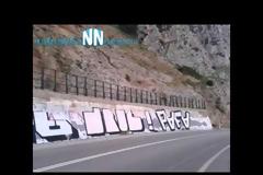 Road graffiti στην Παλιοβούνα
