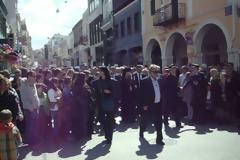 Αυστηρά μέτρα αστυνόμευσης στο κέντρο της Πάτρας [video]