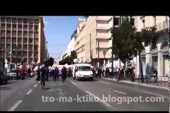 ΣΥΜΒΑΙΝΕΙ ΤΩΡΑ: Οι ρεπόρτερ του tromaktiko στις συγκεντρώσεις στο κέντρο της Αθήνας [photos+video]