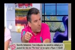 Έξω φρενών ο Λιάγκας με τις δηλώσεις του Θαλασσινού για το The Voice