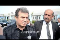 Πάτρα: Αιφνιδιαστική επίσκεψη του Μιχάλη Χρυσοχοϊδη στο νέο λιμάνι - Τι είπε για τα μεγάλα έργα
