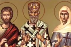 Η εορτή του Αγίου Ευτυχίου, του Πατριάρχου Κωνσταντινουπόλεως