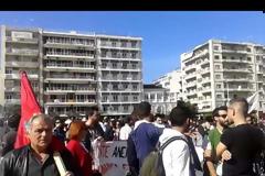 Σε εξέλιξη συγκεντρώσεις και πορείες στη Πάτρα [Videos - Photos]