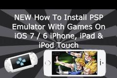 Εγκαταστήστε το PSP emulator για iOS 7
