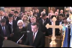 Ο Κ. Γεροντόπουλος προσφωνεί τον Πατριάρχη Αλεξανδρείας [video]