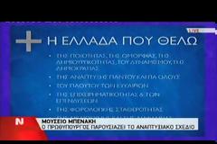 ΑΝΤ. ΣΑΜΑΡΑΣ: ΧΤΙΖΟΥΜΕ ΤΗ ΝΕΑ ΕΛΛΑΔΑ