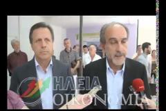 Στον Πύργο βρέθηκε σήμερα ο Περιφερειάρχης Δυτικής Ελλάδας Απόστολος Κατσιφάρας [video]