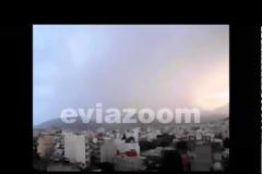 Πυρκαγιές από κεραυνούς σε Μαντούδι και Ιστιαία [video]