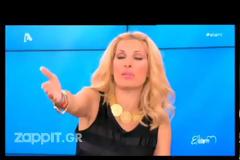 Ο απίστευτος εκνευρισμός της Μενεγάκη on air! - Δείτε το video