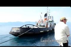 Πήγαν να κατασχέσουν τα ψάρια από την ιχθυοκαλλιέργεια ΔΙΑΣ, αλλά οι εργαζόμενοι ήταν εκεί - Παρών και ο Γκλέτσος [video]