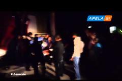Νταλίκα «σφηνώθηκε» σε σαλόνι πολυκατοικίας στην Σπάρτη! - Δείτε φωτο